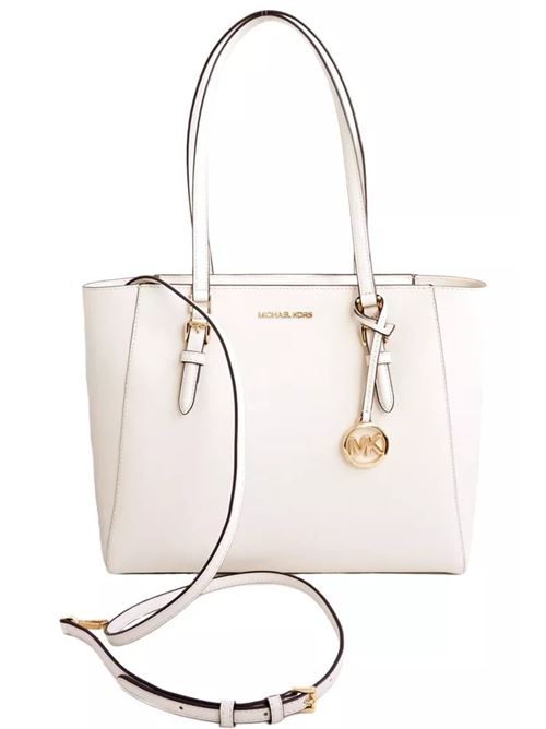 CHARLOTTE LG 3IN1TOTE MICHAEL KORS | 35R3GCFT3T/LT CREAM